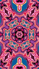 digital art in the form of a kaleidoscope