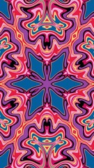 digital art in the form of a kaleidoscope