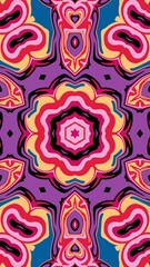 digital art in the form of a kaleidoscope