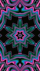 digital art in the form of a kaleidoscope