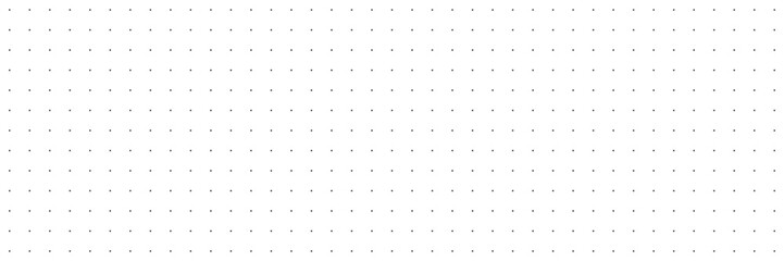 Blueprint black graph background with dot grid texture. Minimalistic geometric vector banner for school, design template, memo.