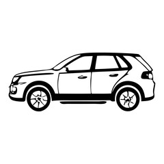 Ultimate Black   Vehicle Silhouette Symbol Icon Perfect for Design Projects