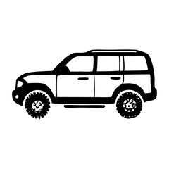 Ultimate Black   Vehicle Silhouette Symbol Icon Perfect for Design Projects