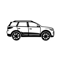 Ultimate Black   Vehicle Silhouette Symbol Icon Perfect for Design Projects