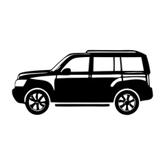 Ultimate Black   Vehicle Silhouette Symbol Icon Perfect for Design Projects