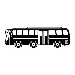 Captivating Black   Vehicle Silhouette Symbol Icon Perfect for Design Projects