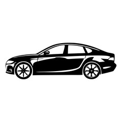 Ultimate Black   Vehicle Silhouette Symbol Icon Perfect for Design Projects