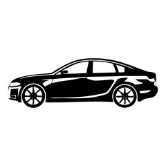 Black   Vehicle Silhouette Symbol Icon  Perfect for Presentations, Websites, and Designs