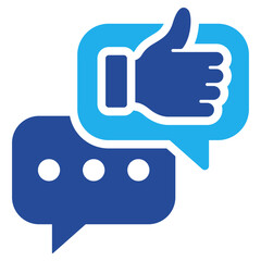 Feedback Icon Dual Tone Color