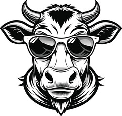 head of a bull