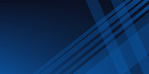 Obraz premium Dark blue modern business abstract background. Vector illustration design for presentation, banner, cover, web, flyer, card, poster, wallpaper, texture, slide, magazine, and powerpoint