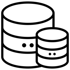 Database Icon Outline