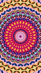 Fototapeta premium mandala motif design, kaleidoscope motif, mandala pattern, kaleidoscope pattern, wallpaper, mandala, kaleidoscope. HD