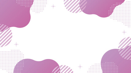 抽象的　シェイプ　赤紫　幾何学　フレーム