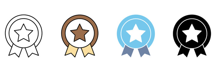 ACHIEVE concept line icon. Simple element illustration.