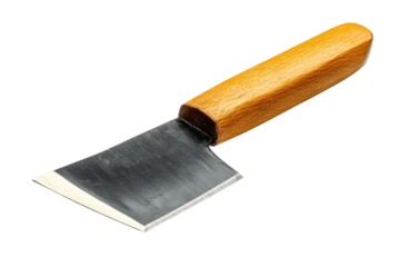 Butcher knife block isolated chef cleaver chopper cooking cut expertise equipment food kitchen on transparent background