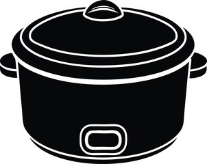 rice cooker vector icon