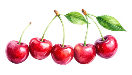 サクランボのイラスト