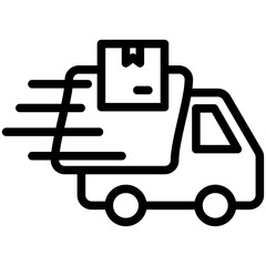 Delivery Icon Outline