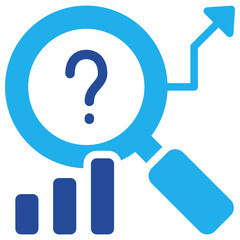 Forecasting Icon Dual Tone Color