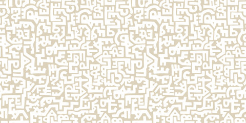 Hand drawn abstract seamless pattern, ethnic inspired background, simple style - great for textiles, banners, wallpapers, wrapping - vector design