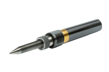 Close up of metal tool tip