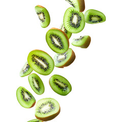 Fototapeta premium kiwi fruit slices 