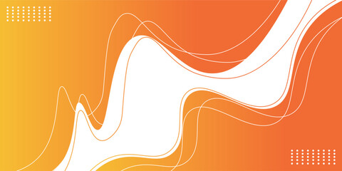 Colorful banner template with gradient color. Design with liquid shapes. with a yellow green color combination with a modern and luxurious concept