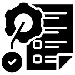 Manage Icon Black Solid