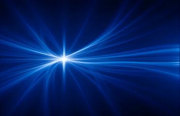 Fototapeta premium BlueTechLightEffectBackground