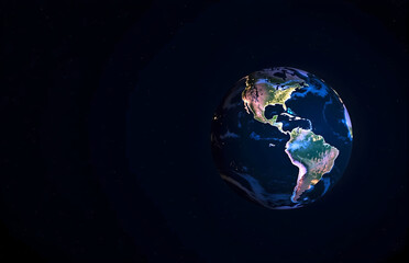 EarthNightViewFromSpace