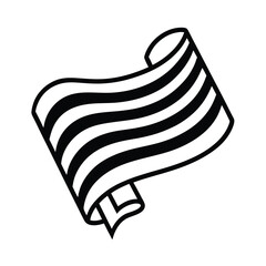 Betsy Ross Flag Fabric Roll Design