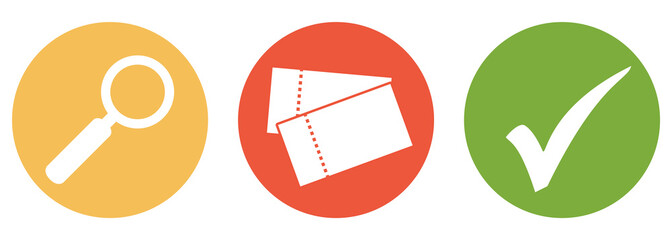 Tickets suchen und finden - Button Banner