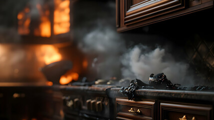 Kitchen Fire Damage