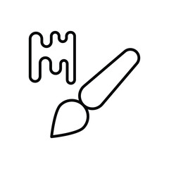 Color Fill icon vector 