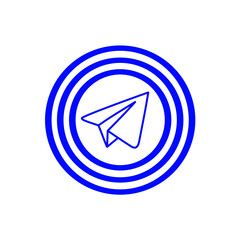 Paper plane icon
