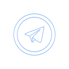 Paper plane icon