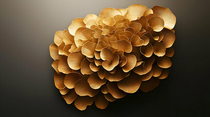 Gold Decorative Wall Art Sculpture