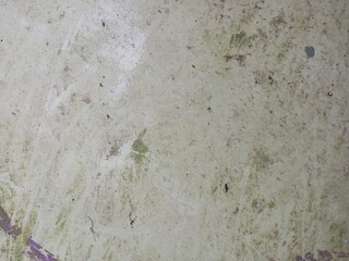 Distressed Light Grey Surface with Moss and Stains
