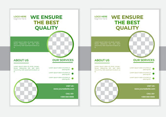 Creative modern fresh clean clear simple agro based flyer or professional agriculture a4 flyer template layout design.Farm, agricultural or garden flyer or agro business flyer template design	
