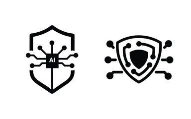 AI Security System Smart Shield with Digital Defense Technology