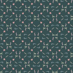 seamless pattern with hearts