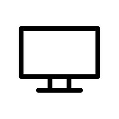 Computer monitor icon