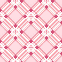 Vector - squares scottish style seamless pattern.