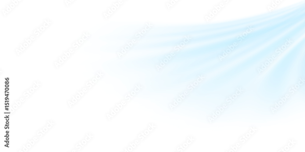Fototapete air flow set of vector elements on a white background. abstract light effect blowing from an air con