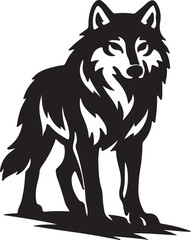 wolf vector illustration