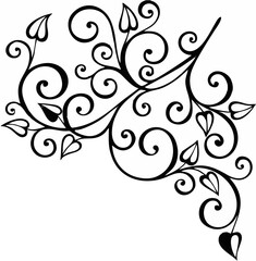 abstract floral background