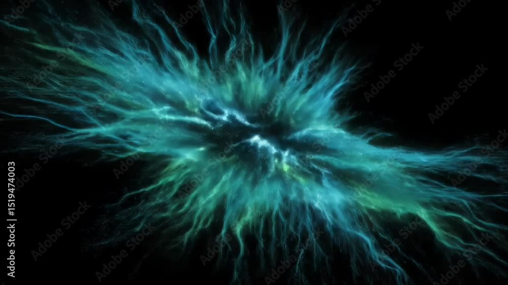 Poster abstract energy burst collection: dynamic visual effects and motion graphics elements