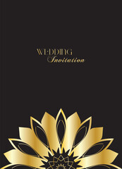 The Gold Mandala Wedding Iinvitation Card 19