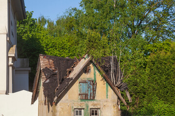 Altes verfallenes Haus, Bremerhaven, Bremen